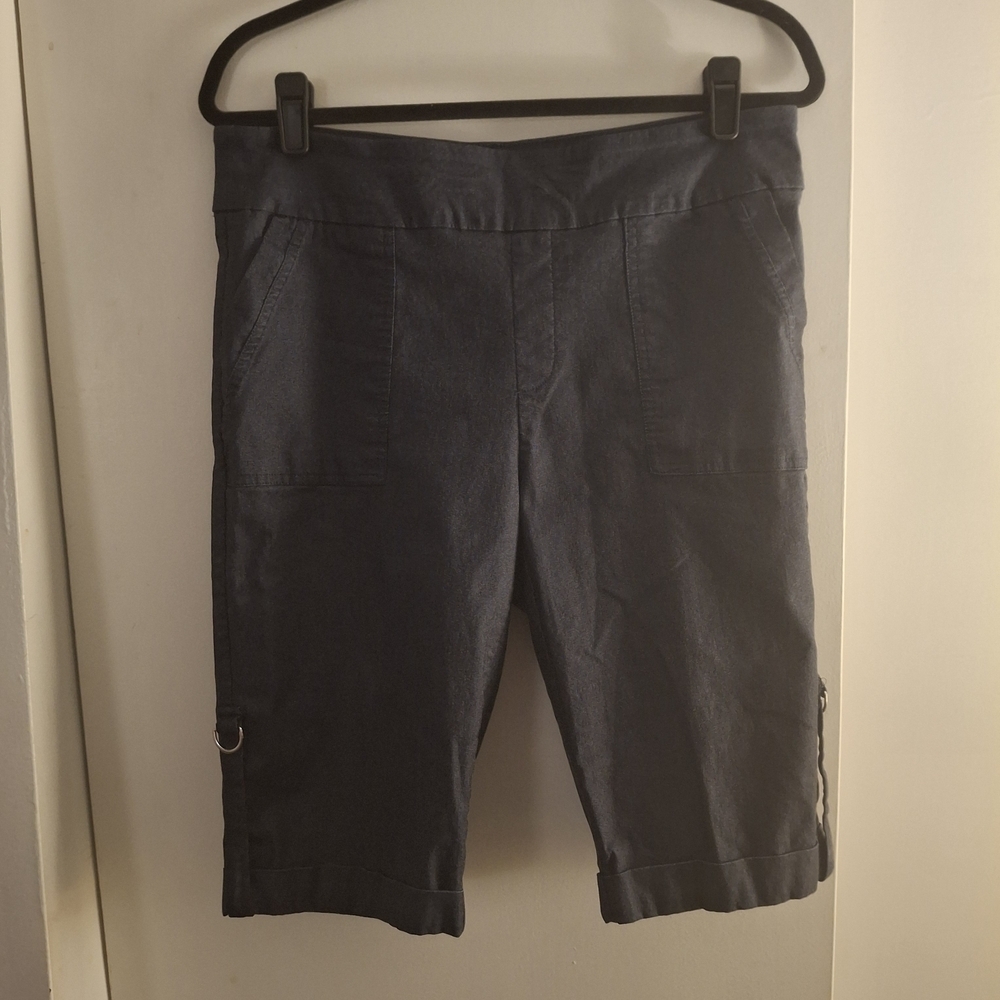 Jenna Rose Women's Dark Blue Casual Shorts